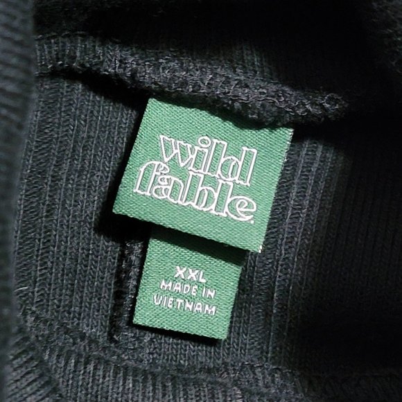 Wild Fable Long Sleeve Black Turtleneck MIDI Dress XXL - Picture 7 of 12